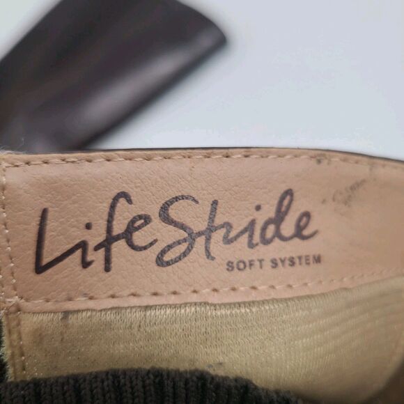 Life Stride Womens X Anita Dark Chocolate Wide Calf Tall Riding Boots Size 8W - Picture 9 of 16